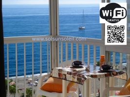 Studio in Torrox costa for   3 •   view on sea 