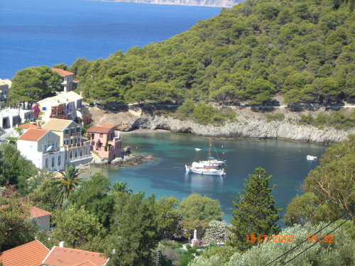 Haus in Assos kefalonia fr  20 •   Aussicht aufs Meer 