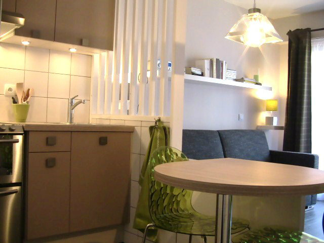 Estudio en Aix les bains para  2 •   con balcn 
