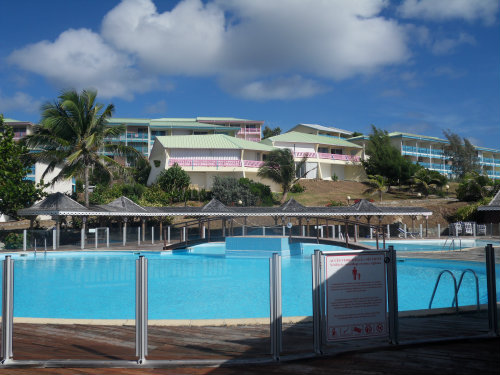 Estudio en Grand case para  4 •   vista al mar 