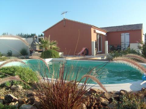 A louer Sud France (Aude) - Villa avec piscine prive