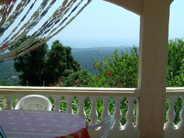 Valle di campoloro -    vue sur mer 