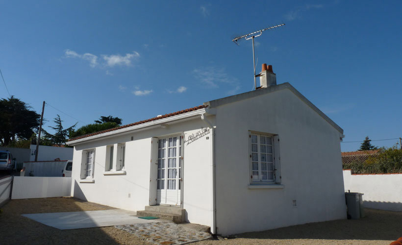 Maison  Barbatre pour  6 •   avec terrasse 