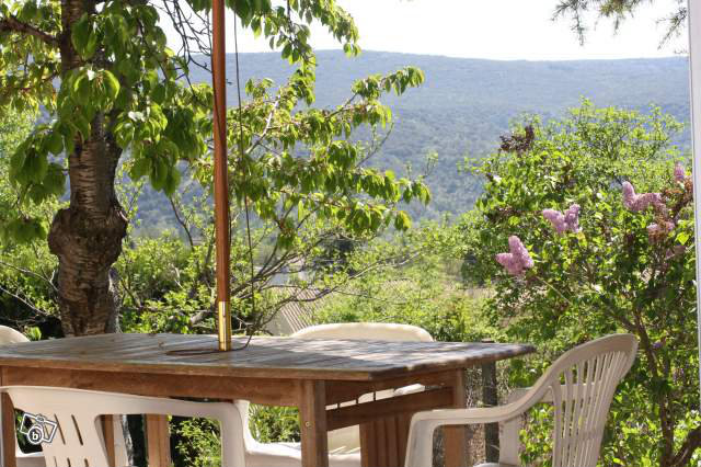 Gite in Vallon pont d'arc voor  2 •   met terras 