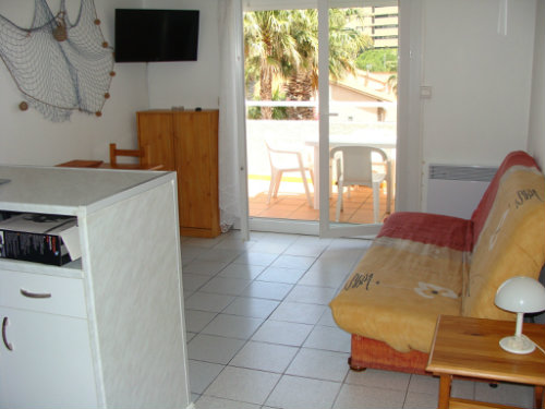 Apartamento en Saint-cyprien plage para  4 •   con terraza 