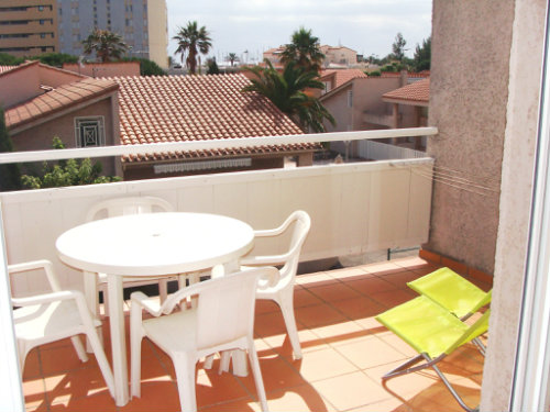 Appartement in Saint-cyprien plage fr  4 •   Aussicht aufs Meer 