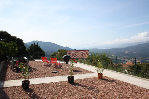 En Corse en famille ... - Appartement 8/9 personnes  Sartne Vue sple...