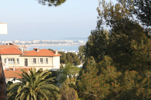 Flat in Cannes for   7 •   view on sea 