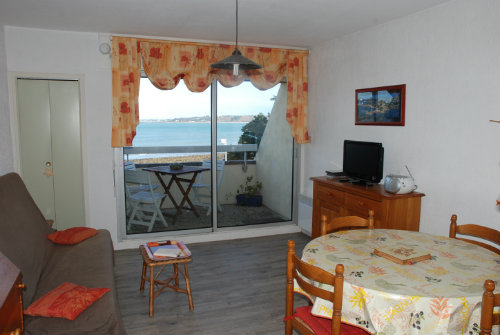 Studio  Perros guirec pour  3 •   vue sur mer 