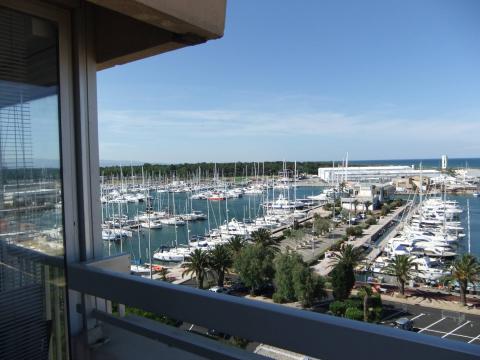 Canet en roussillon -    vista al mar 