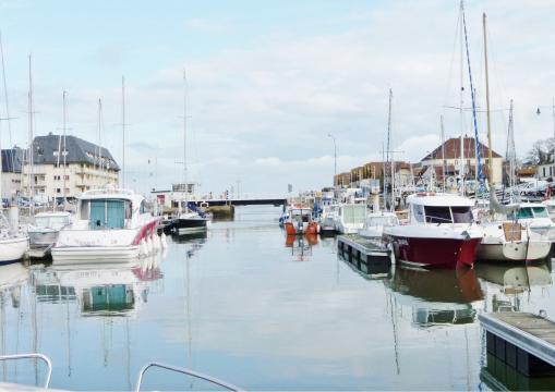 Courseulles sur mer -    vista al mar 