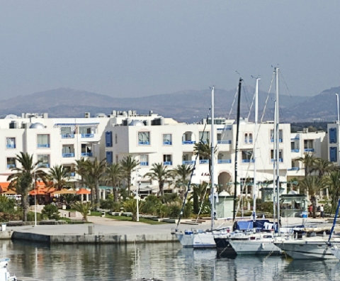 Flat in Hammamet for   5 •   view on sea 