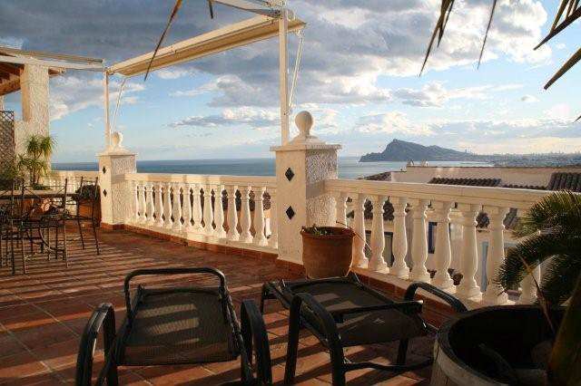 Altea -    vue sur mer 