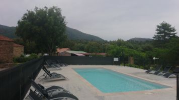Bungalow à Moltifao pour  4 •   avec piscine partagée 