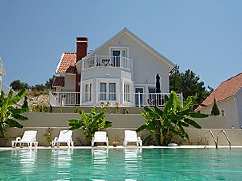 Huis in Kusadasi - sogucak voor  8 •   uitzicht op zee 