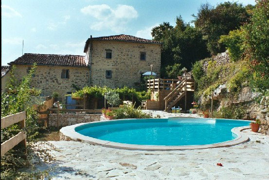 Gite avec piscine