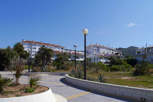 Estudio en Sitges para  3 •   vista al mar 