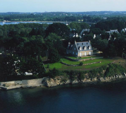 Huis in Larmor baden voor  8 •   uitzicht op zee 