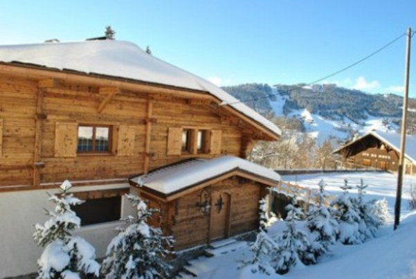 Chalet  Megve - mont d'arbois pour  7 •   jardin 