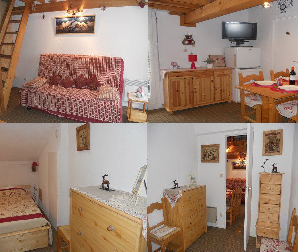 Gite in Saint gervais mont blanc voor  6 •   1 slaapkamer 