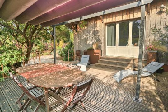 Maison  Cap-ferret pour  8 •   avec balcon 