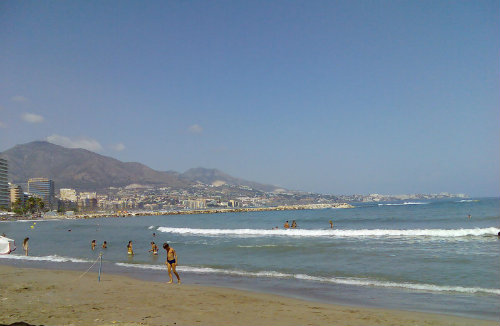 Fuengirola -    uitzicht op zee 