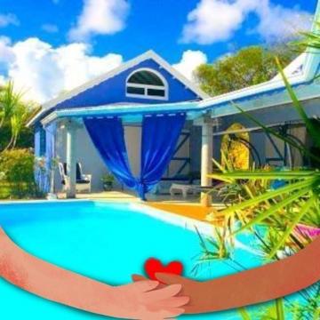 Chambre  a louer - Demi pension Chez Ad  Gosier en guadeloupe