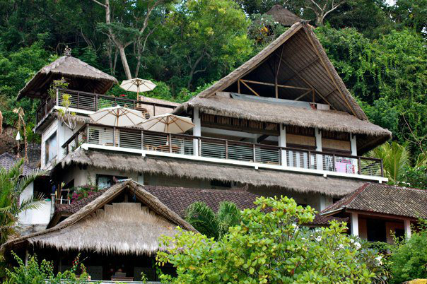 Huis in Bingin voor  12 •   uitzicht op zee 