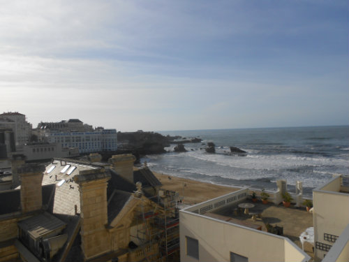 Biarritz -    uitzicht op zee 