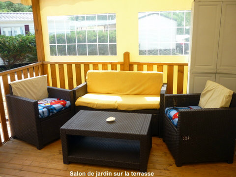 Mobil-home  Sanguinet pour  7 •   3 chambres 