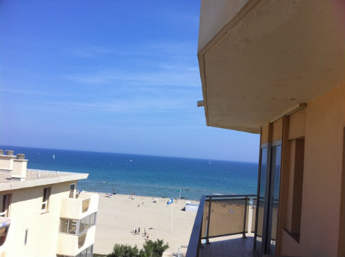 Flat in Canet-plage for   4 •   view on sea 