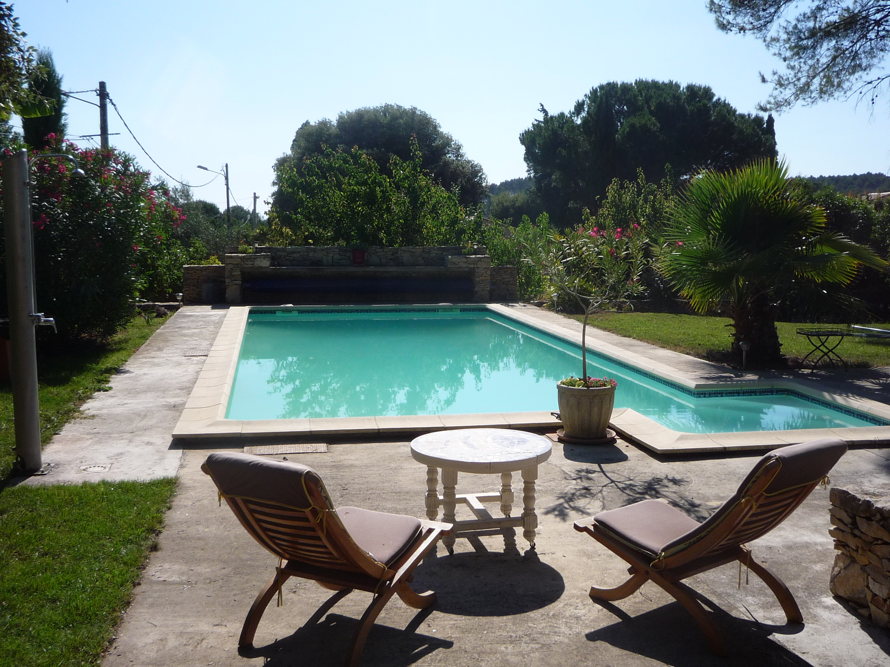 Casa rural en Nages et solorgues para  5 •   con piscina compartida 