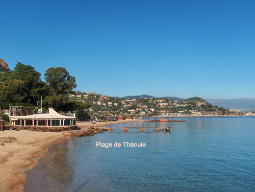 Apartamento en Theoule sur mer para  4 •   parking privado 