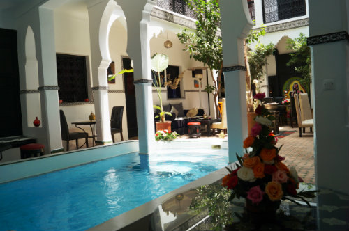 Gite in Marrakech fr  18 •   mit privat Schwimmbad 