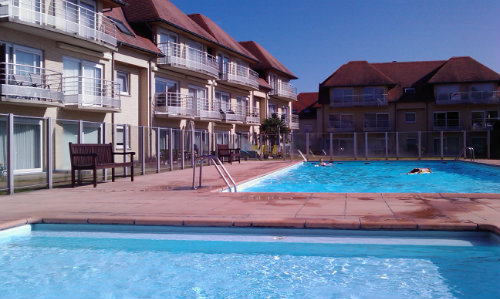 Appartement in De haan aan zee voor  5 •   met zwembad in complex 