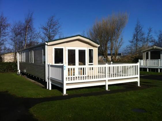 Mobile home in Blackpool for   8 •   with balcony 