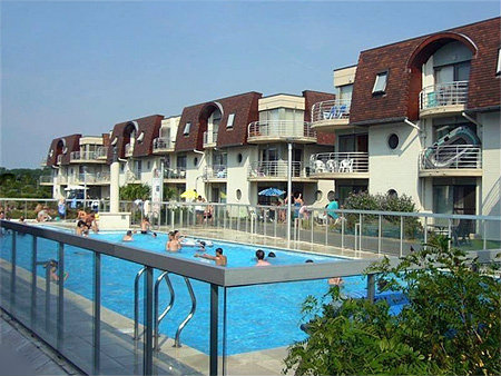 Appartement  Bredene pour  6 •   avec piscine partage 