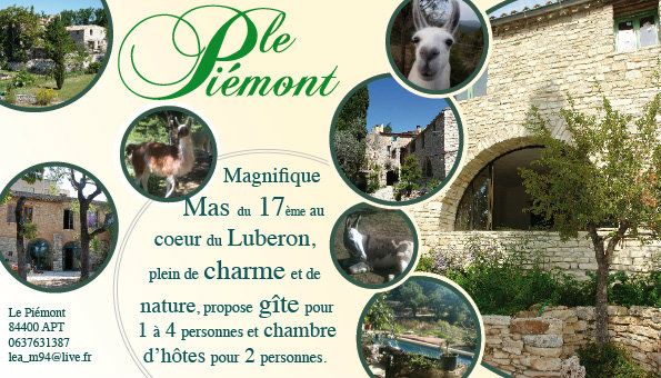 Gite 4 personnes Apt - location vacances