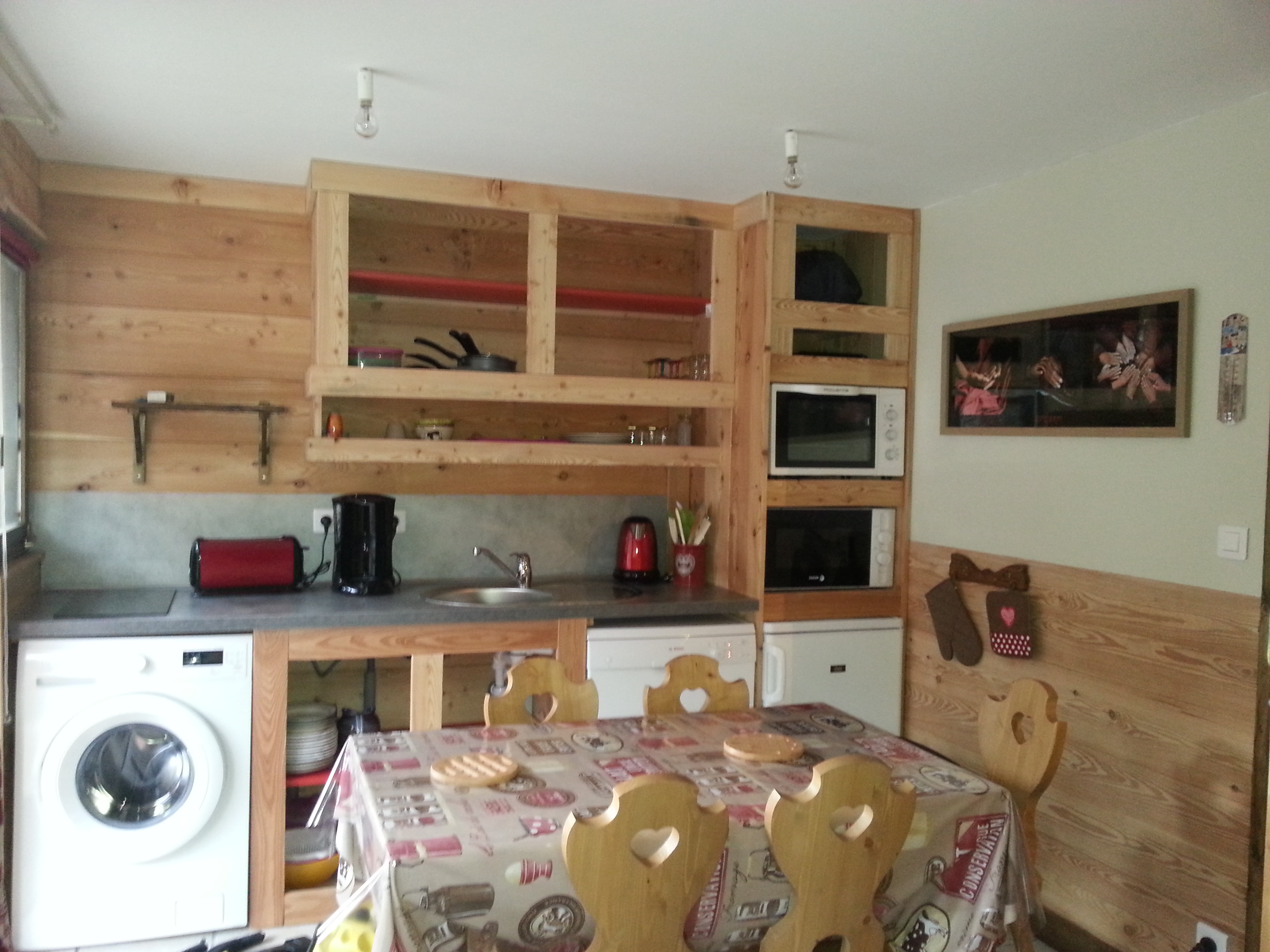 Appartement in Bonneval sur arc voor  5 •   met terras 