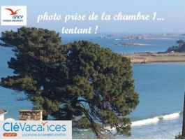 Maison indp100m mer Wifi - Au calme  petite vue mer, plage  4Personne...