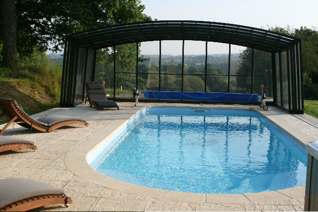 Gite à Langourla pour  6 •   avec piscine privée 