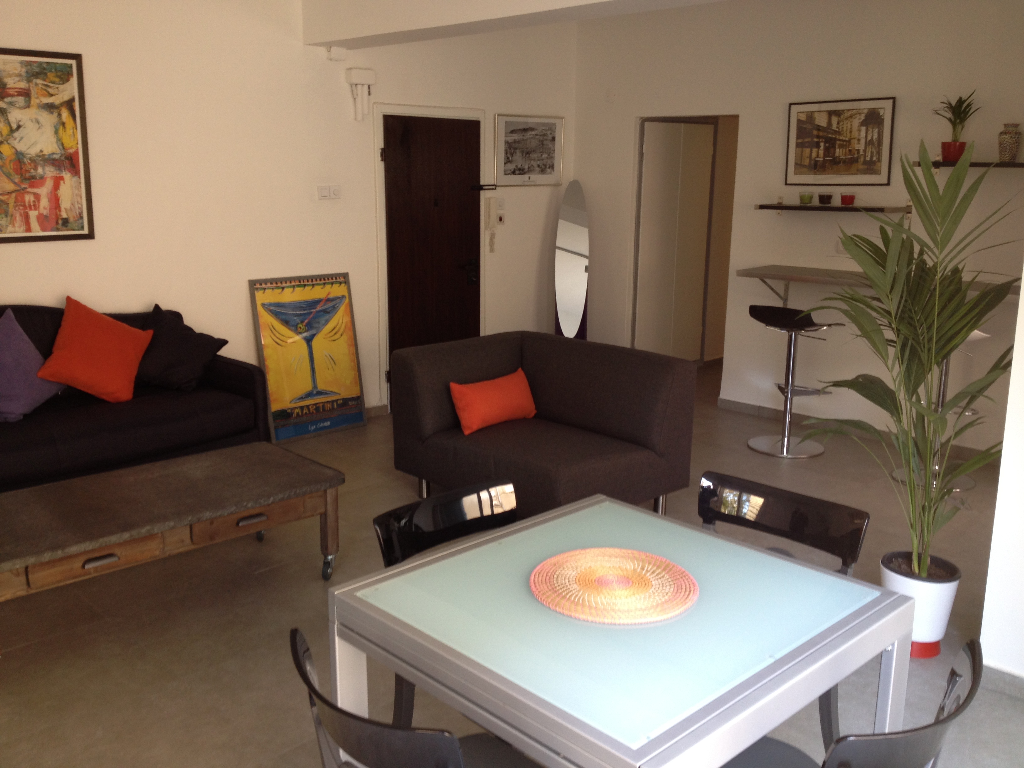 Grand 2 pcs sur tel aviv - Tres bel appartement tout Equipe 