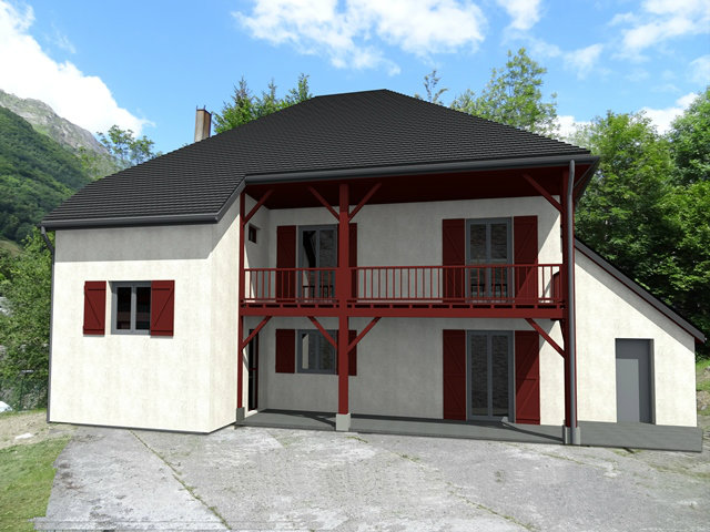 Chalet in Cauterets for   24 •   with balcony 