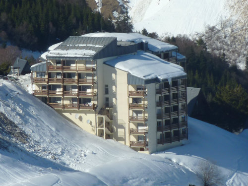 Studio  Saint lary soulan pour  4 •   avec balcon 