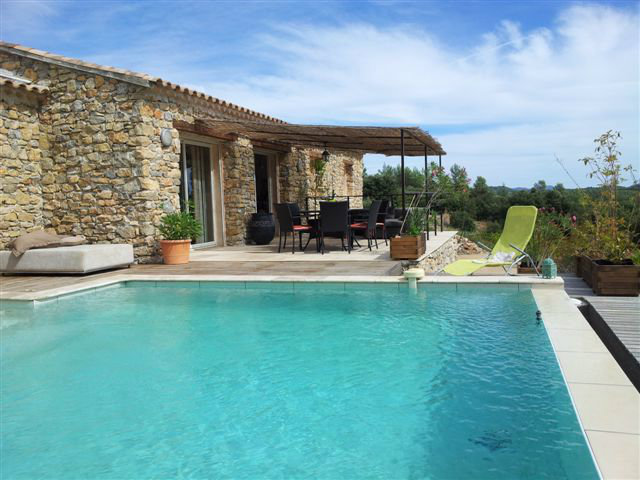 House in Le cannet des maures for   6 •   with private pool 