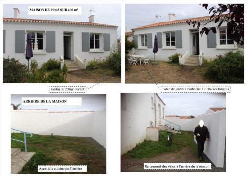 Maison le D'yeu - 6 personnes - location vacances