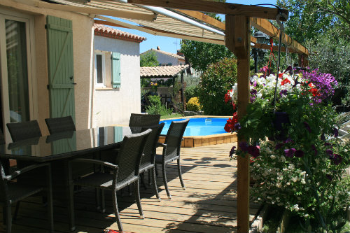 Chambre d'htes  Saturargues pour  5 •   avec terrasse 