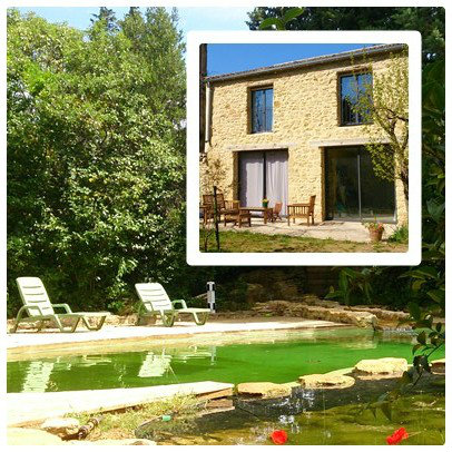 Gite in Vers pont du gard for   6 •   with shared pool 