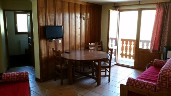 Appartement  Val thorens pour  8 •   avec balcon 