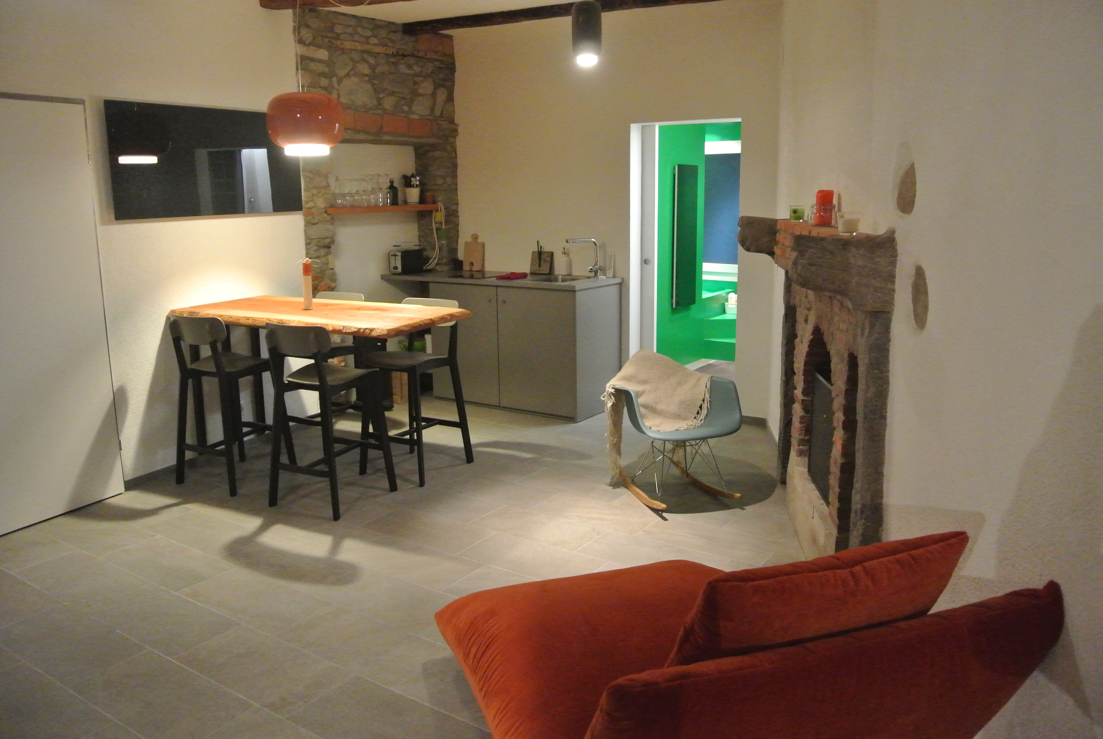 Bed and Breakfast in Miglieglia for   2 •   garden 